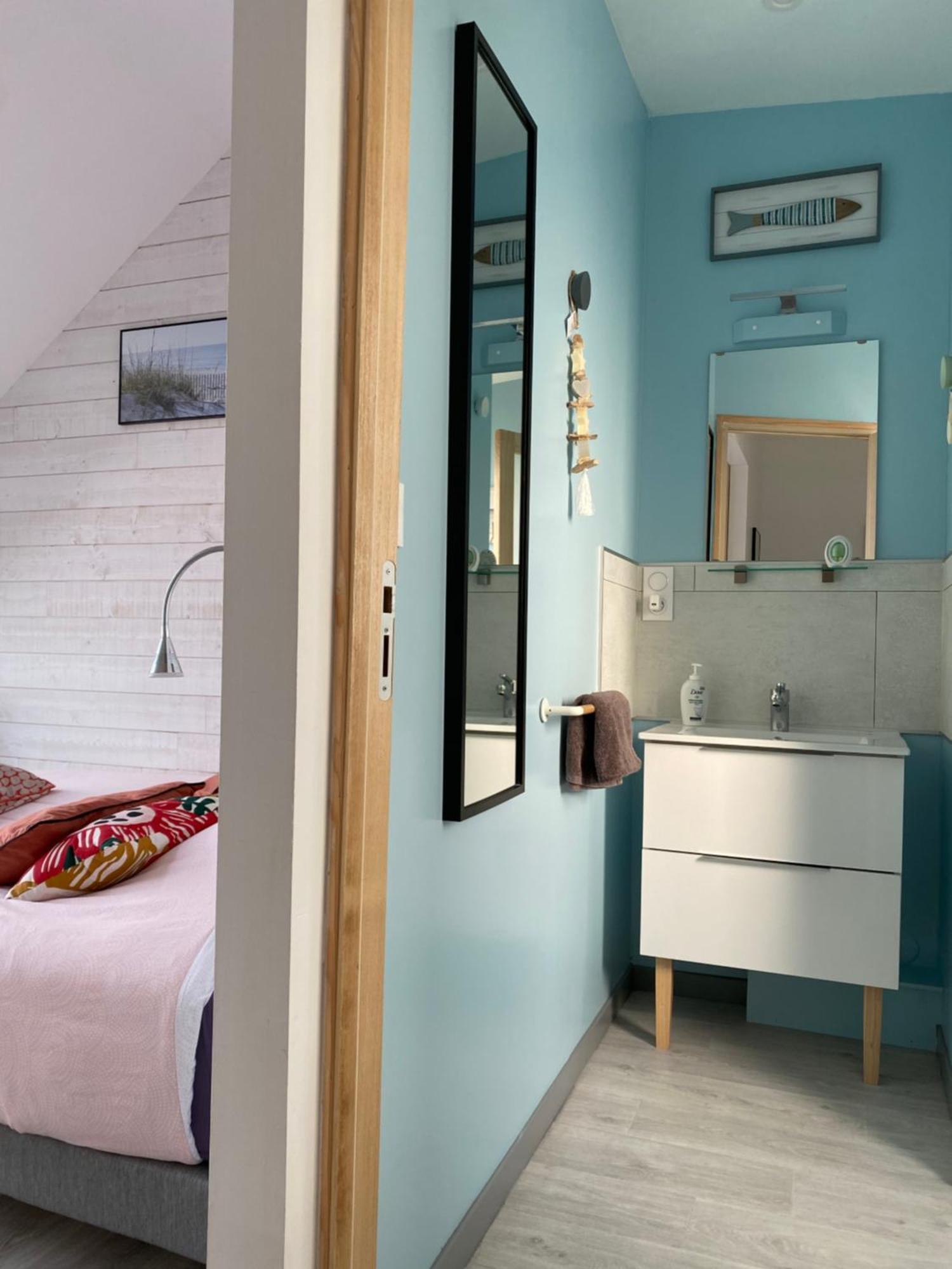 Les Chambres D'Hotes De La Mer แมร์ลีมง ห้อง รูปภาพ